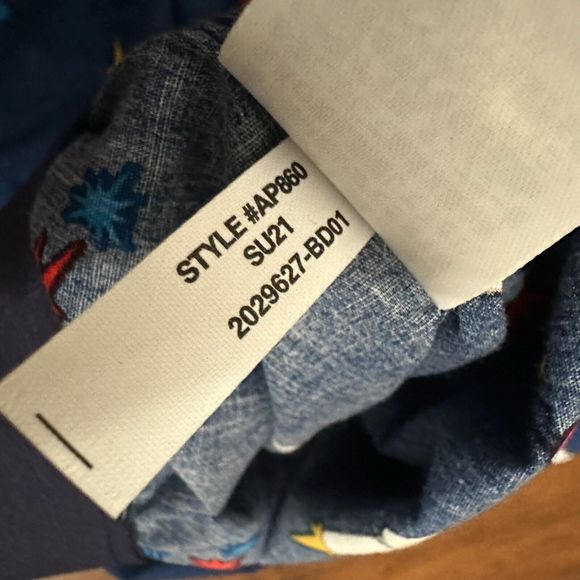 NWT J. CREW Mens Fireworks Printed Boxer Shorts in Dark Blue #AP860 - Picture 7 of 8